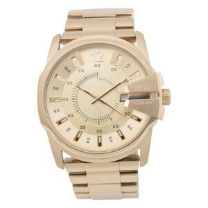 DIESEL Men's Stainless Steel Gold Master Chief Watch